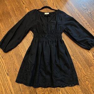 Universal thread eyelet dress